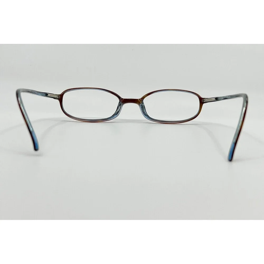 Richard Taylor Designs Eyeglasses Womens Tortoise Blue Lynn 48-19-135 Small